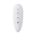 White remote control for adult stroker with button panel