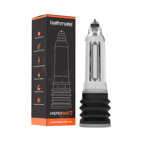 bathmate Hydromax7 water-powered penis pump with retail box