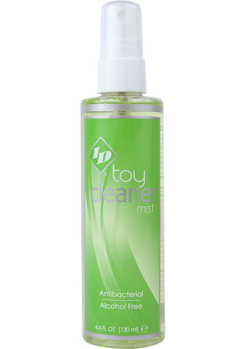 Toy cleaner mist, 4 fl oz (130 mL) spray bottle with green label