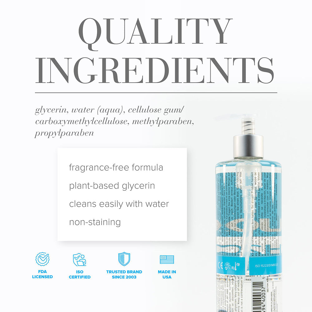 JO H2O Original Water-Based Lubricant — 16 oz — image 3