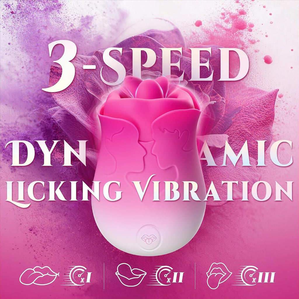 Pink handheld pleasure stimulator with contoured textured design, front view