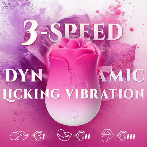 Pink handheld pleasure stimulator with contoured textured design, front view